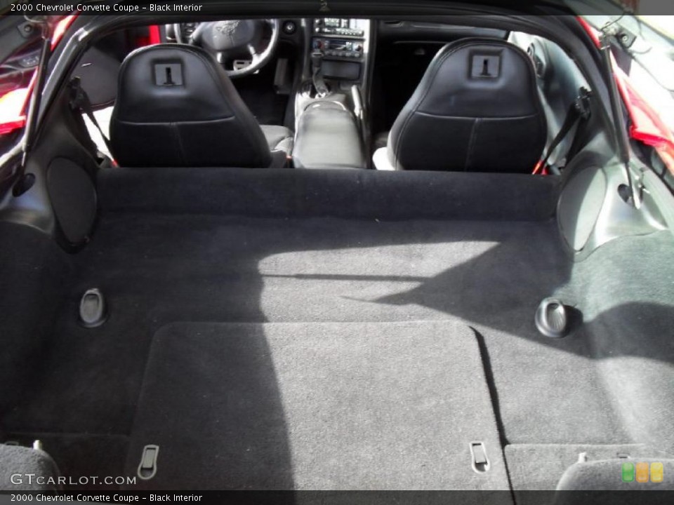 Black Interior Trunk for the 2000 Chevrolet Corvette Coupe #38704535