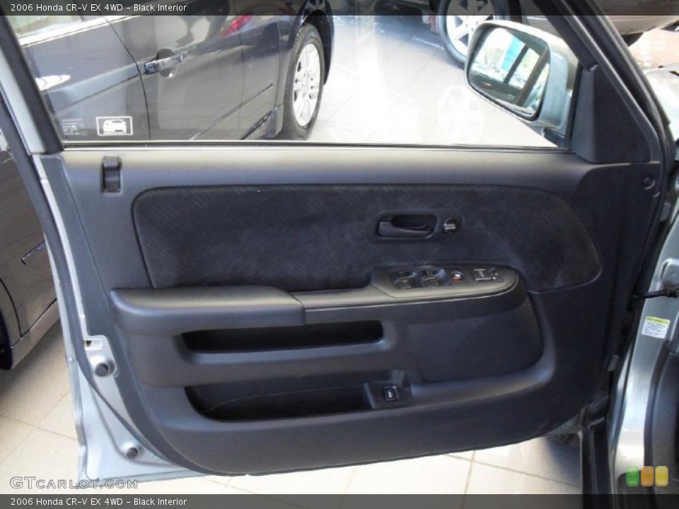 Black Interior Door Panel for the 2006 Honda CR-V EX 4WD #38705803