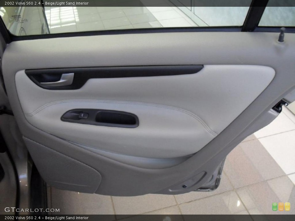 Beige/Light Sand Interior Door Panel for the 2002 Volvo S60 2.4 #38706291