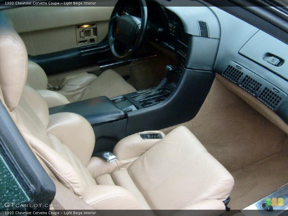 Light Beige Interior Dashboard for the 1993 Chevrolet Corvette Coupe #38707811