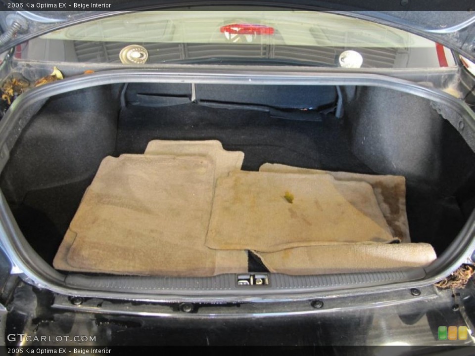 Beige Interior Trunk for the 2006 Kia Optima EX #38708247