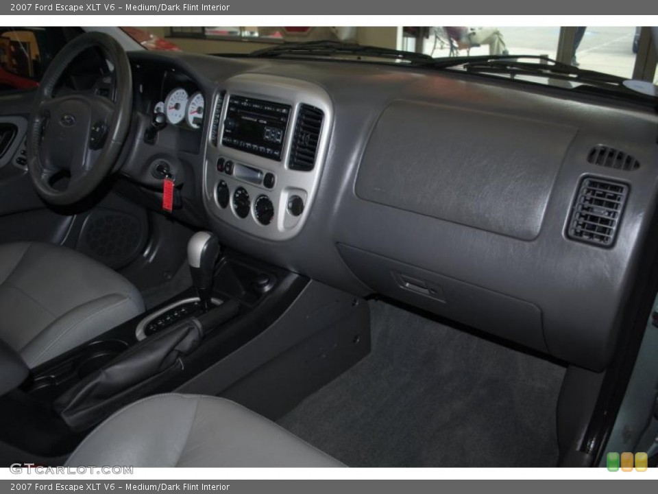 Medium/Dark Flint Interior Dashboard for the 2007 Ford Escape XLT V6 #38708883