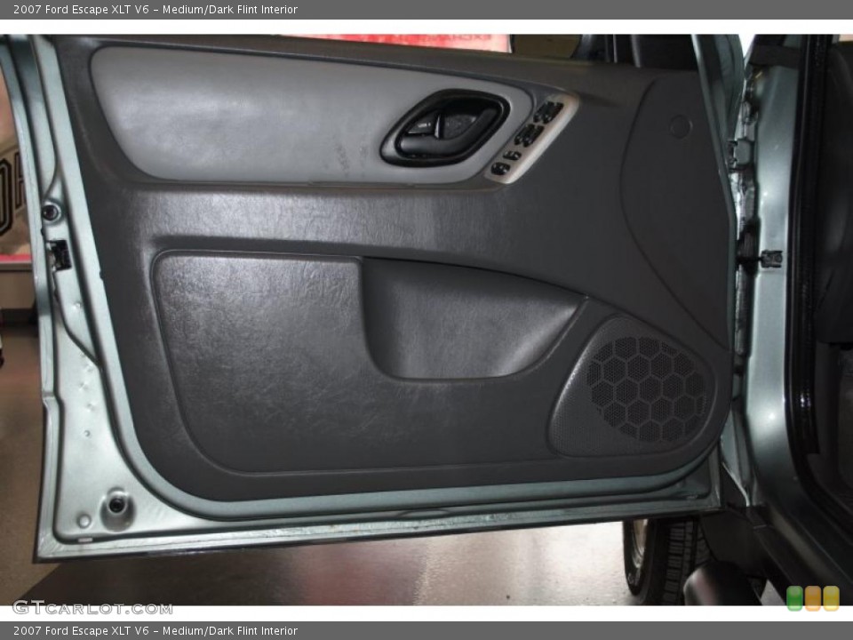 Medium/Dark Flint Interior Door Panel for the 2007 Ford Escape XLT V6 #38709335