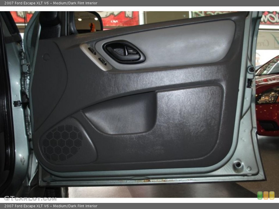 Medium/Dark Flint Interior Door Panel for the 2007 Ford Escape XLT V6 #38709447