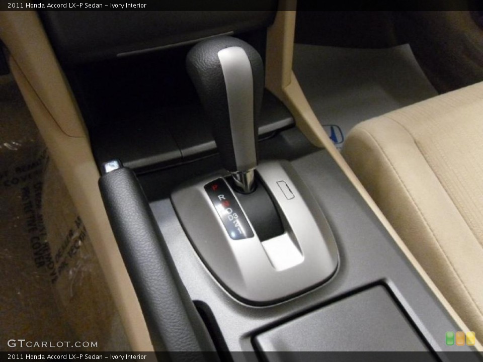 Ivory Interior Transmission for the 2011 Honda Accord LX-P Sedan #38709691