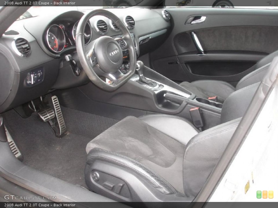 Black Interior Prime Interior for the 2008 Audi TT 2.0T Coupe #38709699