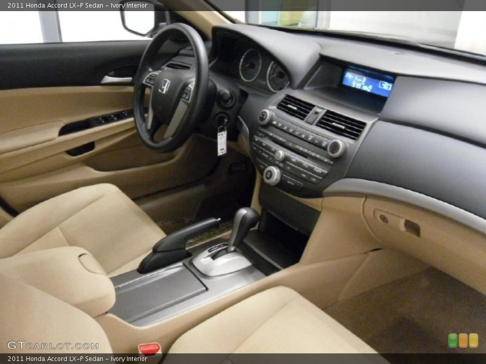Ivory Interior Dashboard for the 2011 Honda Accord LX-P Sedan #38709879