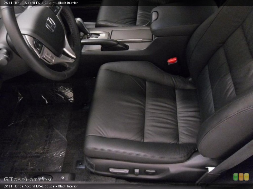 Black Interior Photo for the 2011 Honda Accord EX-L Coupe #38710083
