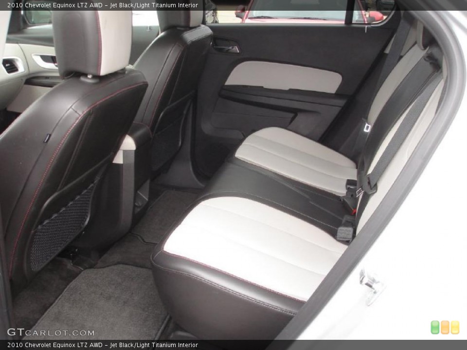 Jet Black/Light Titanium Interior Photo for the 2010 Chevrolet Equinox LTZ AWD #38711071