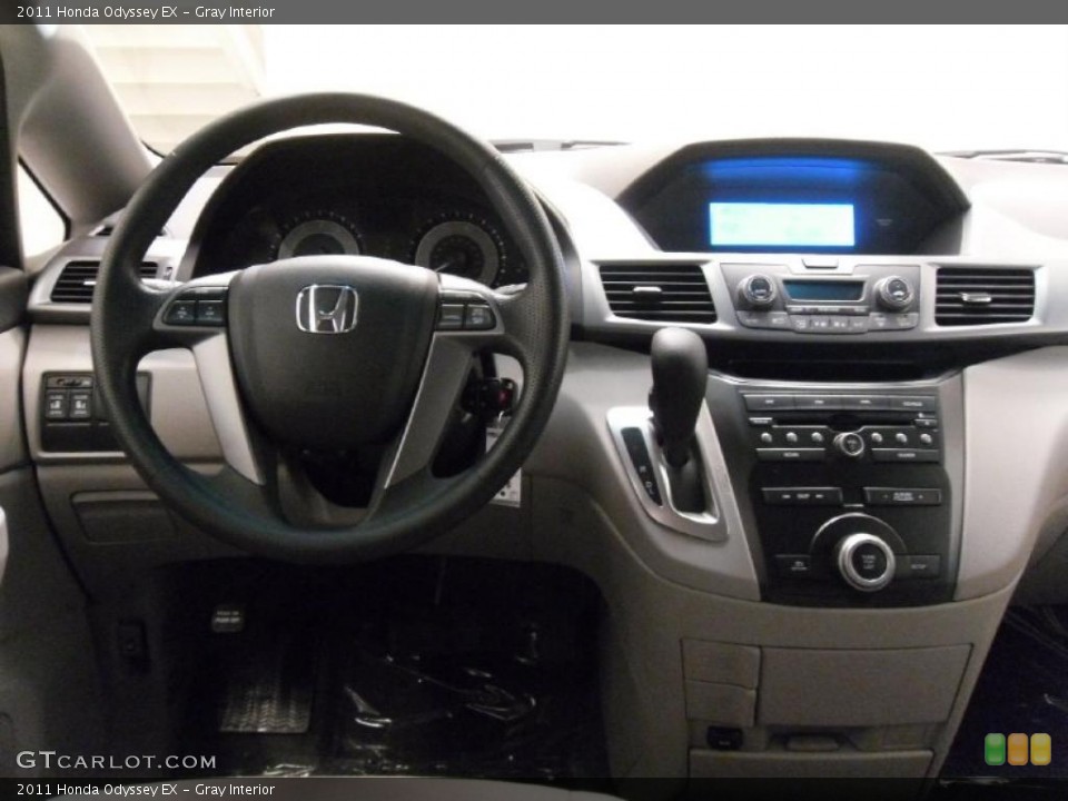 Gray Interior Dashboard for the 2011 Honda Odyssey EX #38711187