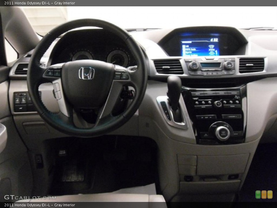 Gray Interior Dashboard for the 2011 Honda Odyssey EX-L #38711735