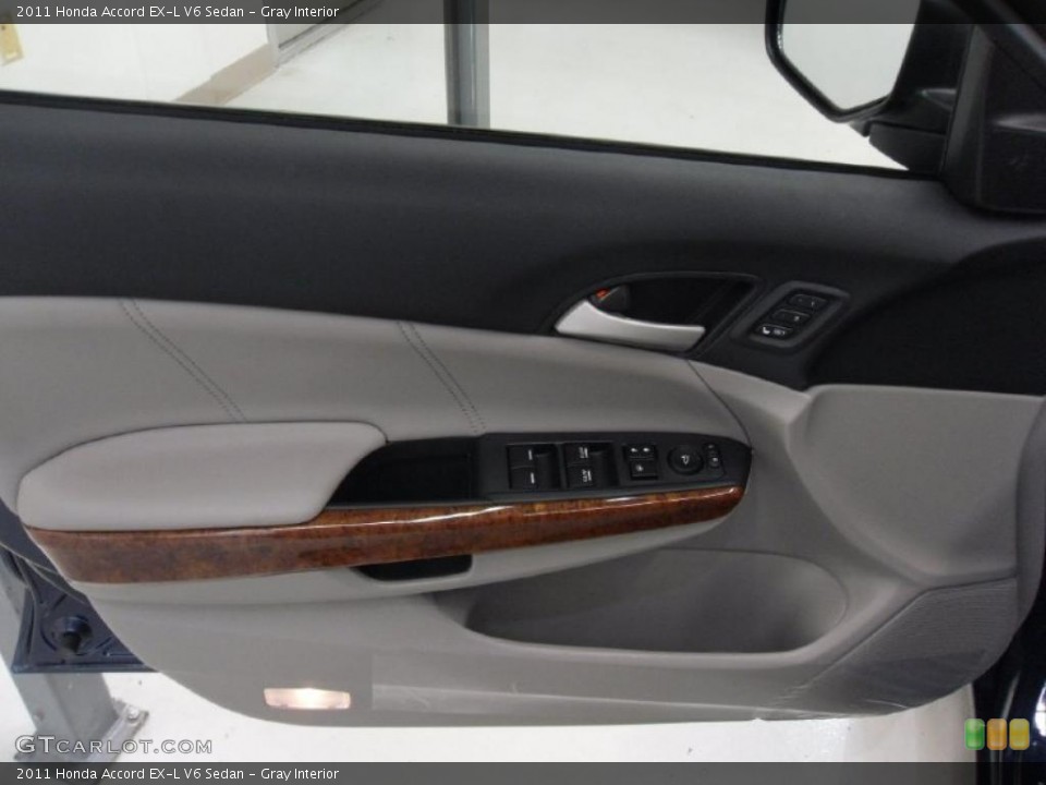 Gray Interior Door Panel for the 2011 Honda Accord EX-L V6 Sedan #38712123