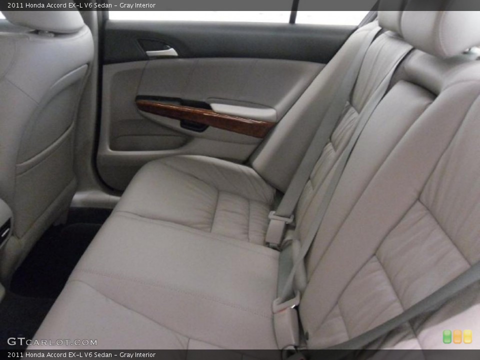 Gray Interior Photo for the 2011 Honda Accord EX-L V6 Sedan #38712275