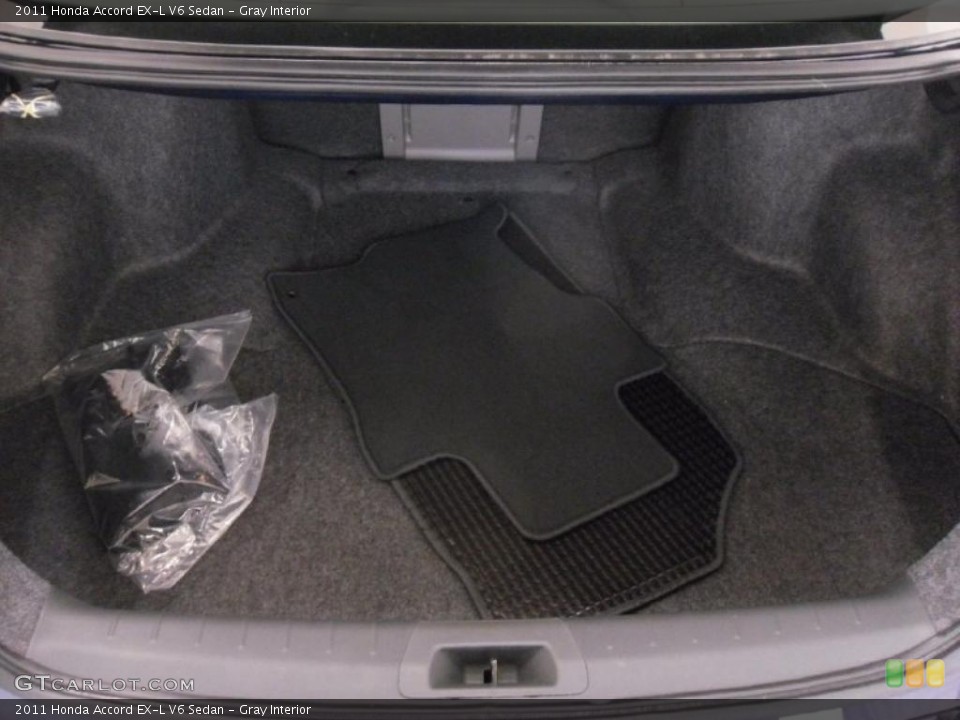 Gray Interior Trunk for the 2011 Honda Accord EX-L V6 Sedan #38712319