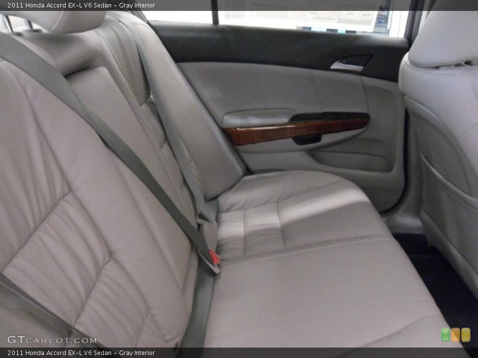 Gray Interior Photo for the 2011 Honda Accord EX-L V6 Sedan #38712331