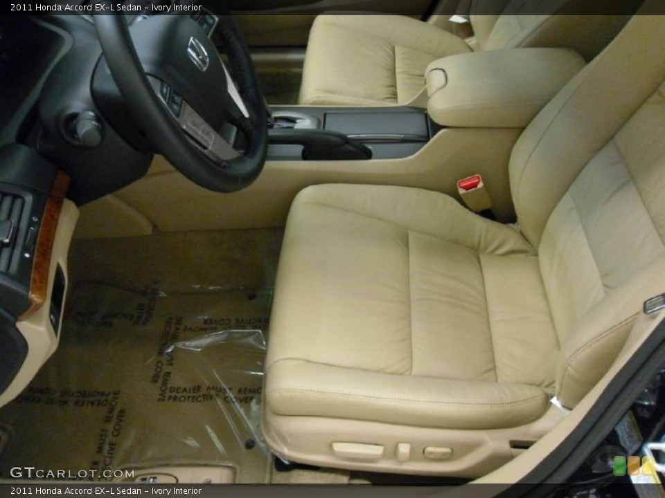 Ivory Interior Photo for the 2011 Honda Accord EX-L Sedan #38712599