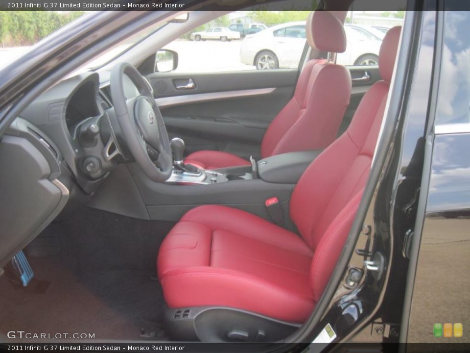 Monaco Red Interior Photo for the 2011 Infiniti G 37 Limited Edition Sedan #38713311