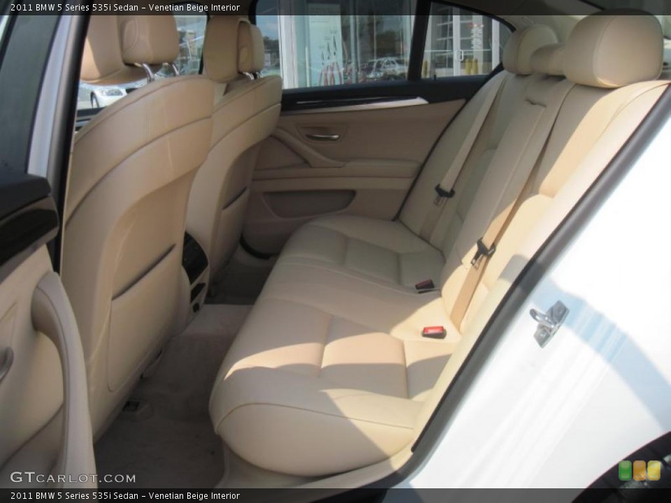 Venetian Beige Interior Photo for the 2011 BMW 5 Series 535i Sedan #38716143