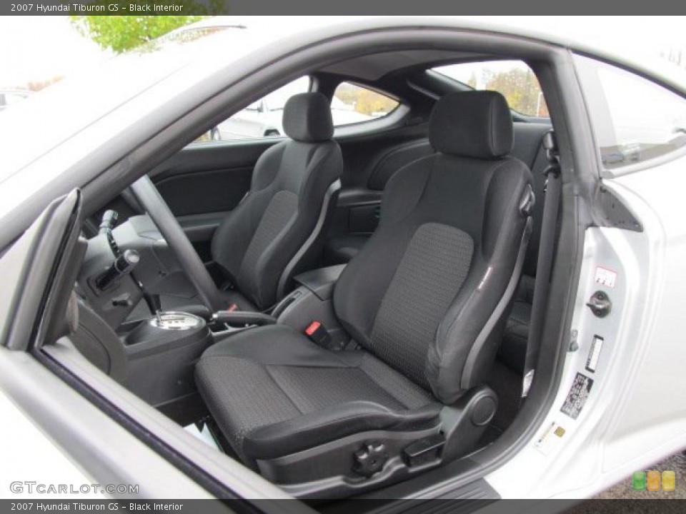Black Interior Photo for the 2007 Hyundai Tiburon GS #38716595