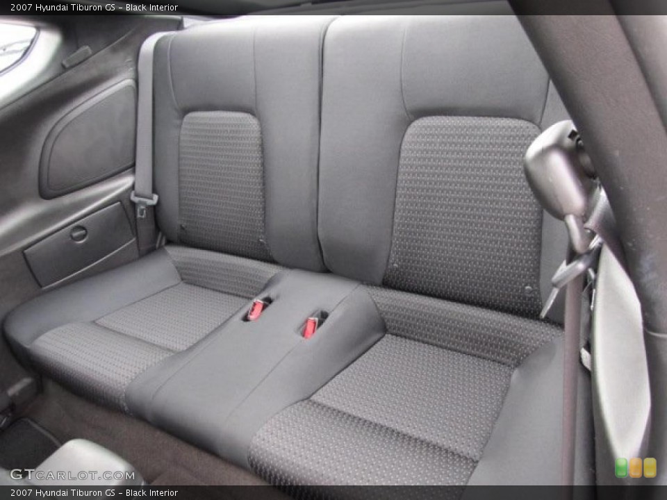 Black Interior Photo for the 2007 Hyundai Tiburon GS #38716611