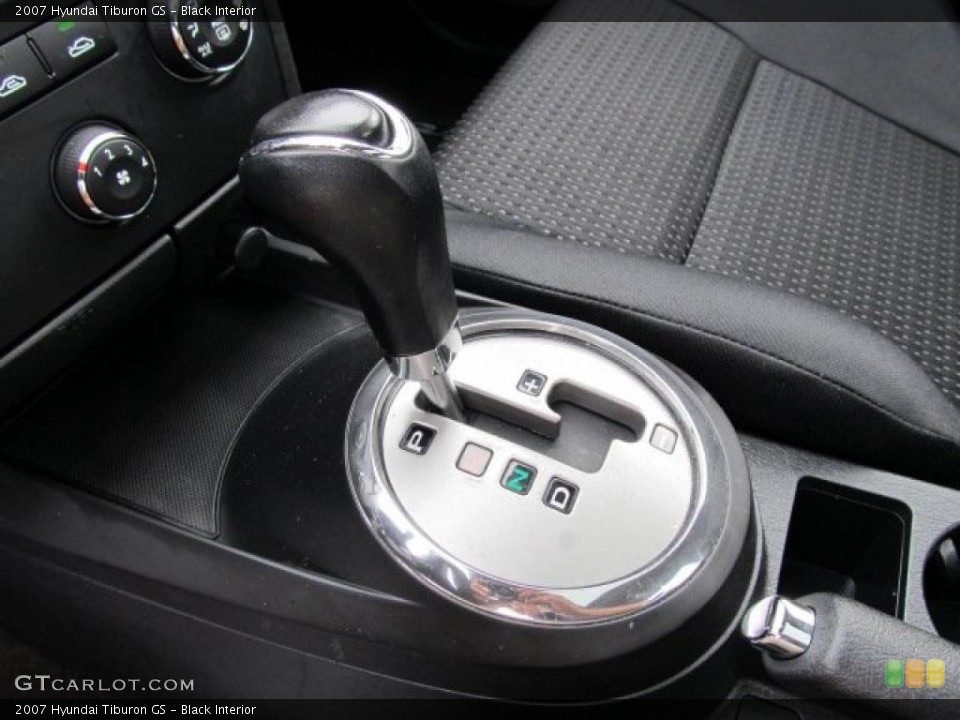 Black Interior Transmission for the 2007 Hyundai Tiburon GS #38716719