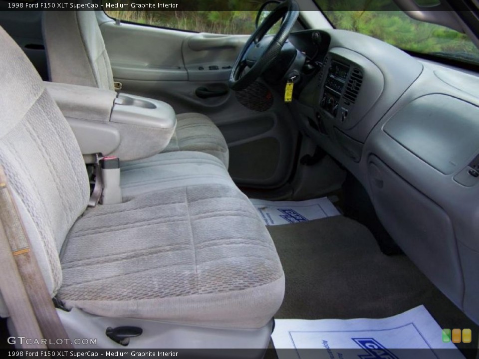 Medium Graphite Interior Photo for the 1998 Ford F150 XLT SuperCab #38717159