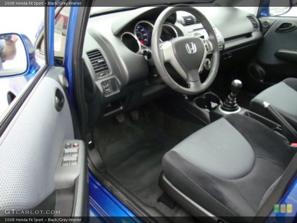 Black/Grey Interior Photo for the 2008 Honda Fit Sport #38717651