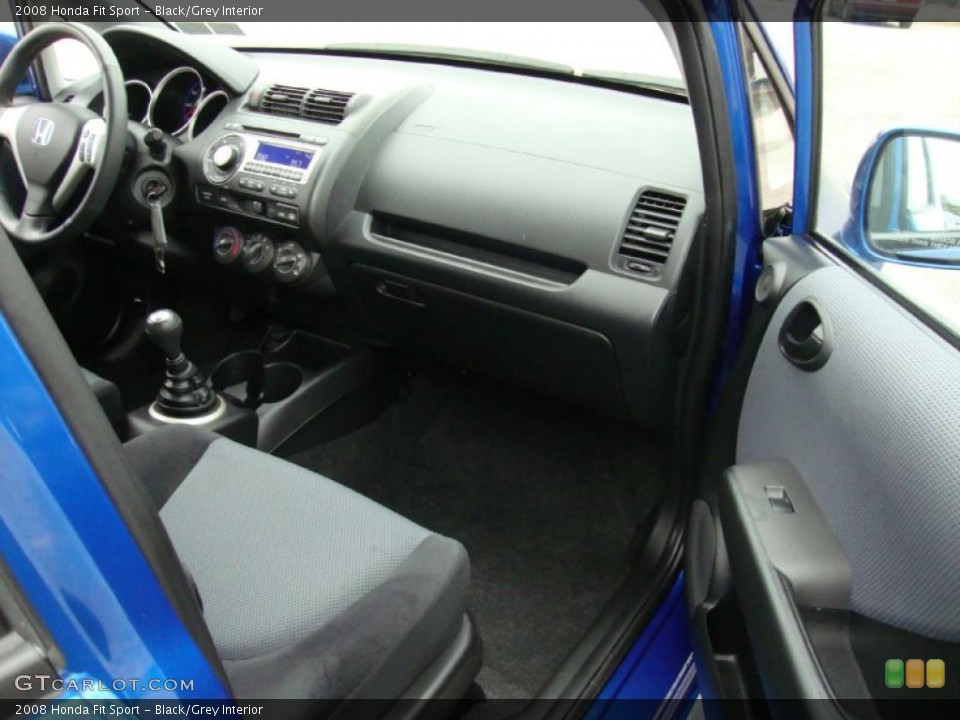 Black/Grey Interior Photo for the 2008 Honda Fit Sport #38717731