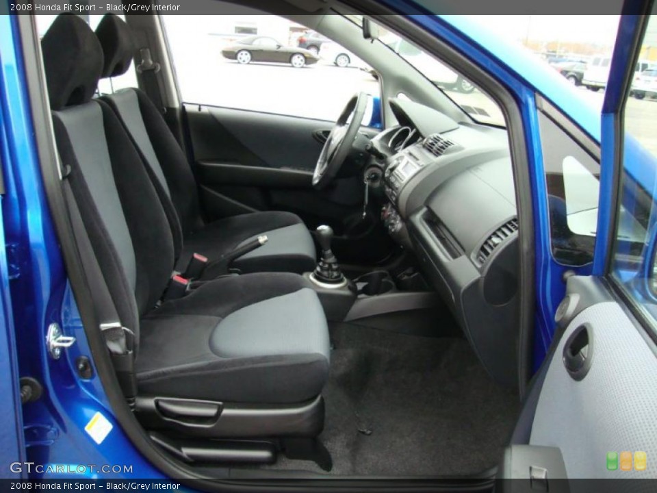 Black/Grey Interior Photo for the 2008 Honda Fit Sport #38717759