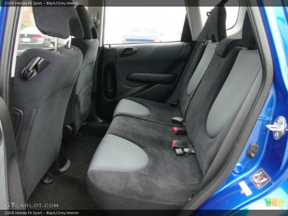 Black/Grey Interior Photo for the 2008 Honda Fit Sport #38717823