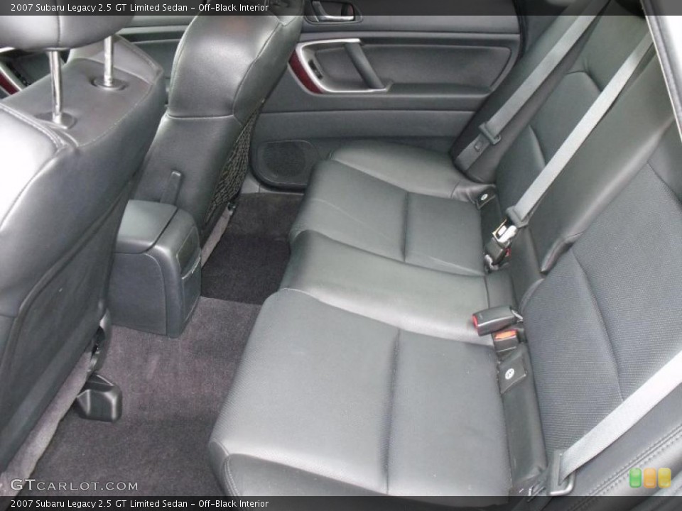 Off-Black Interior Photo for the 2007 Subaru Legacy 2.5 GT Limited Sedan #38719095