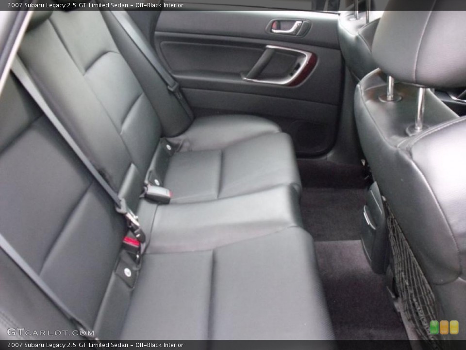 Off-Black Interior Photo for the 2007 Subaru Legacy 2.5 GT Limited Sedan #38719111