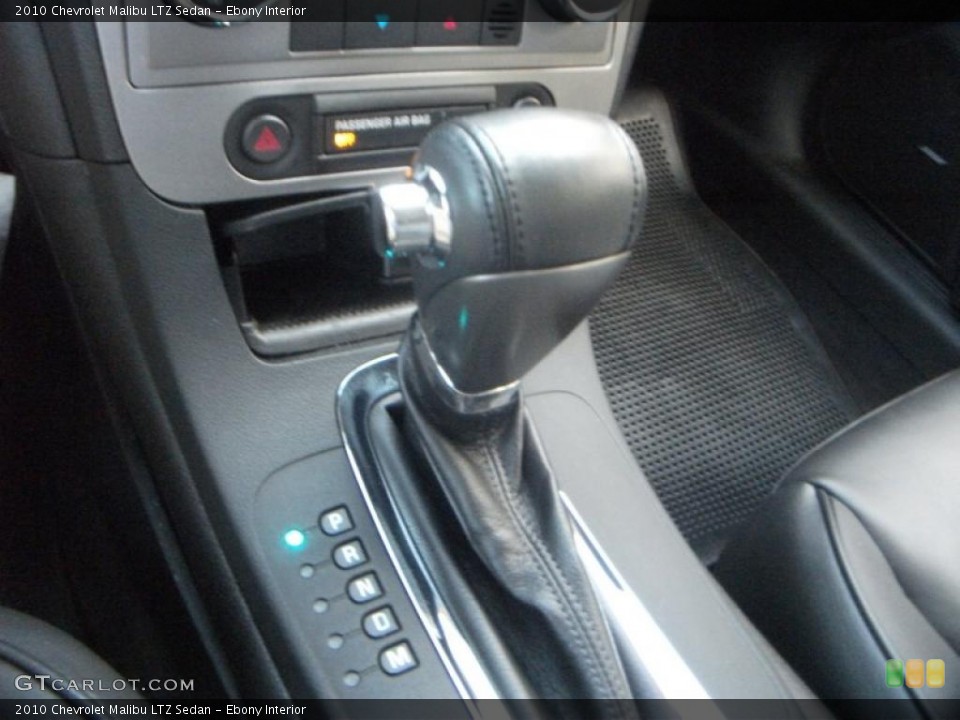 Ebony Interior Transmission for the 2010 Chevrolet Malibu LTZ Sedan #38719311
