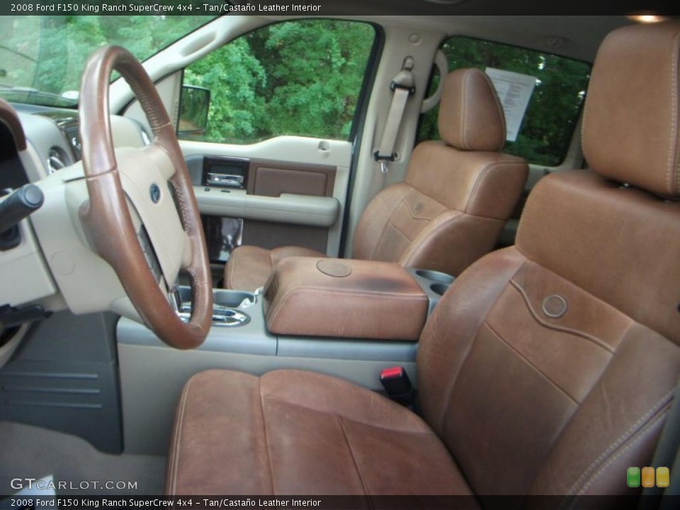 Tan/Castaño Leather Interior Photo for the 2008 Ford F150 King Ranch SuperCrew 4x4 #38720123