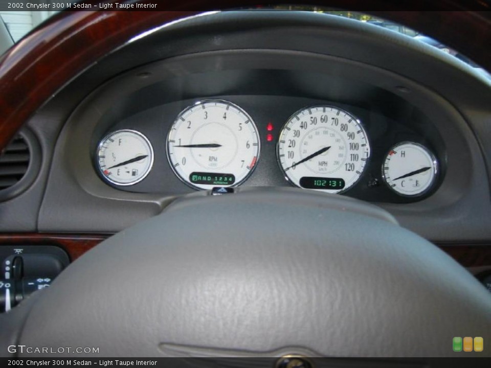 Light Taupe Interior Gauges for the 2002 Chrysler 300 M Sedan #38720379