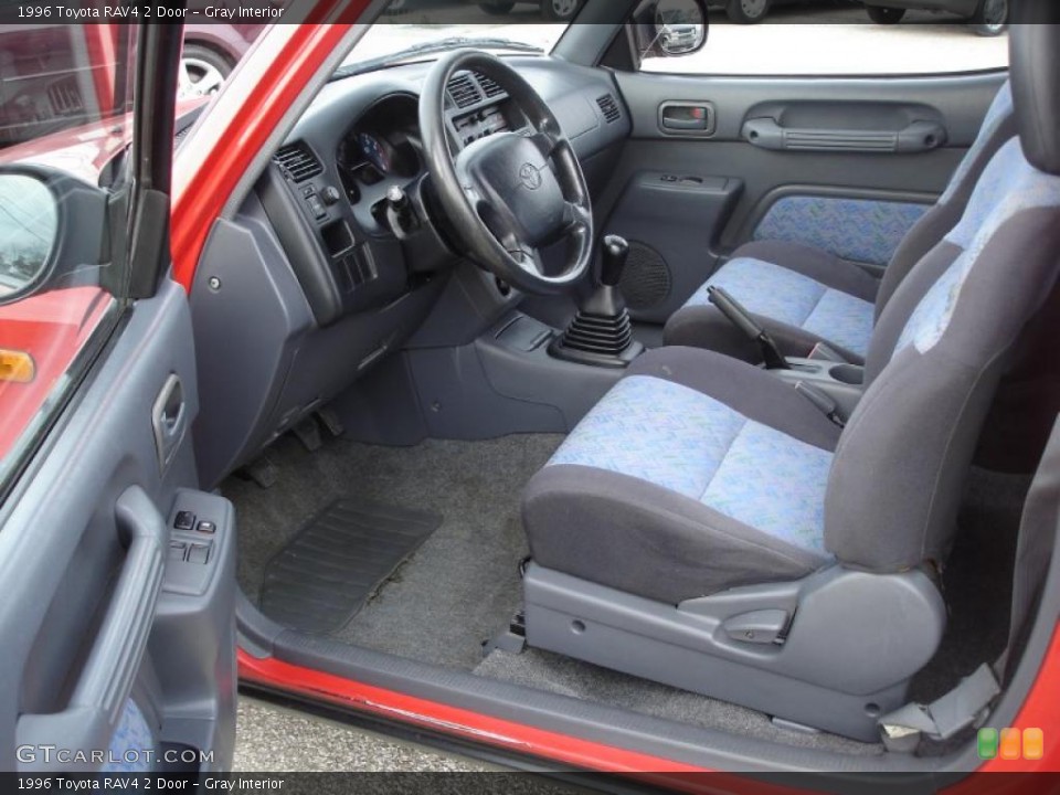 Gray 1996 Toyota RAV4 Interiors