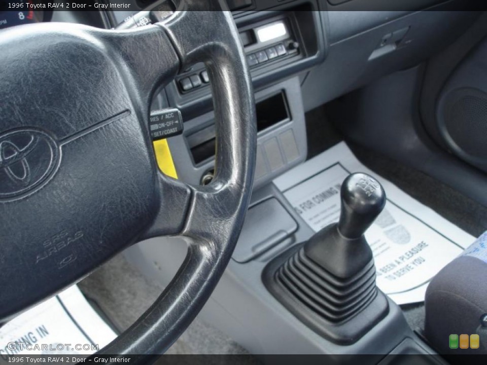Gray Interior Transmission for the 1996 Toyota RAV4 2 Door #38721667