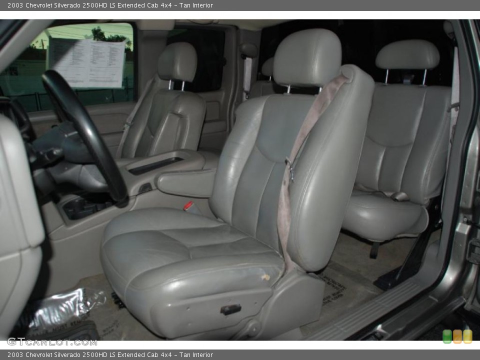 Tan Interior Photo for the 2003 Chevrolet Silverado 2500HD LS Extended Cab 4x4 #38722415