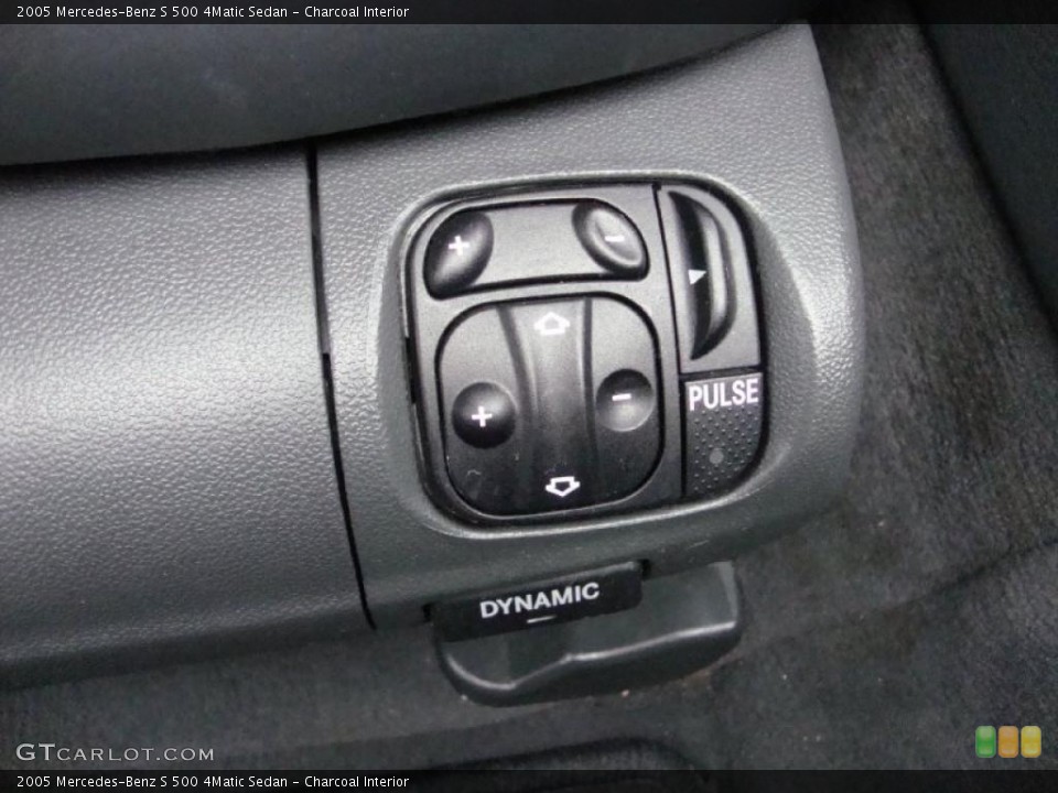 Charcoal Interior Controls for the 2005 Mercedes-Benz S 500 4Matic Sedan #38722879