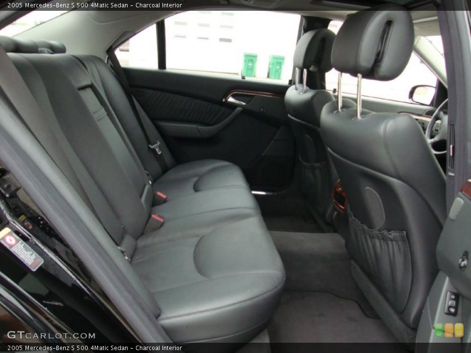 Charcoal Interior Photo for the 2005 Mercedes-Benz S 500 4Matic Sedan #38722911