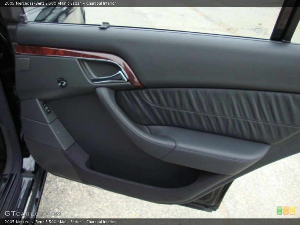 Charcoal Interior Door Panel for the 2005 Mercedes-Benz S 500 4Matic Sedan #38722927