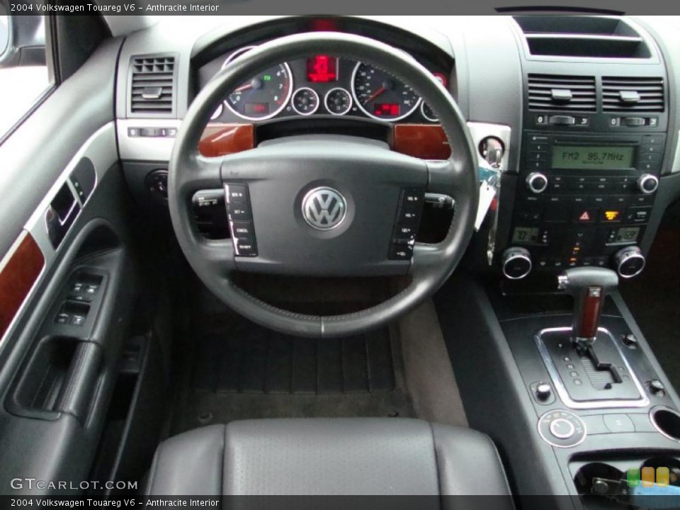 Anthracite Interior Steering Wheel for the 2004 Volkswagen Touareg V6 #38723847