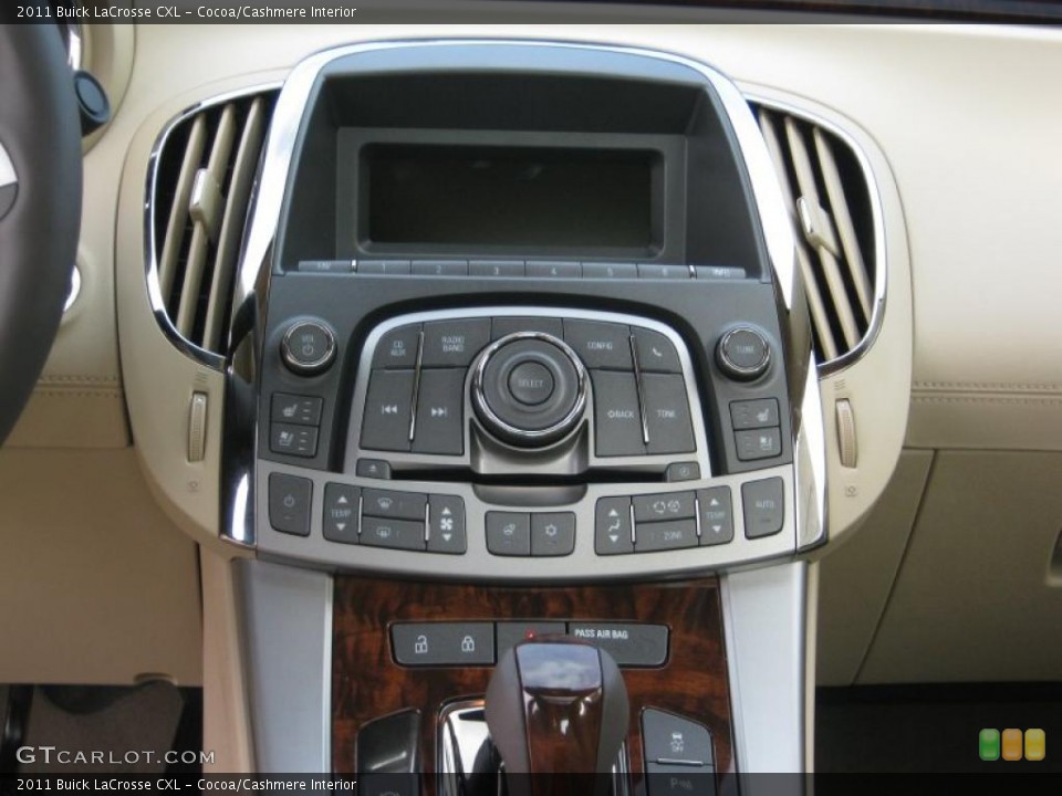 Cocoa/Cashmere Interior Controls for the 2011 Buick LaCrosse CXL #38724099