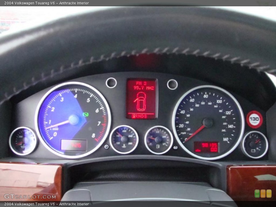 Anthracite Interior Gauges for the 2004 Volkswagen Touareg V6 #38724115