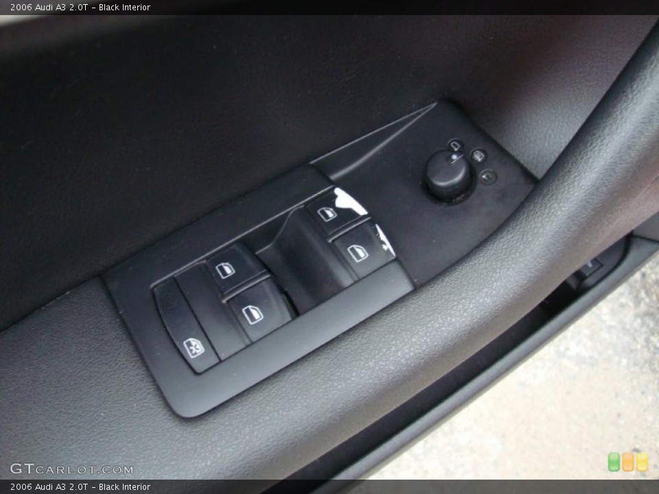 Black Interior Controls for the 2006 Audi A3 2.0T #38724447