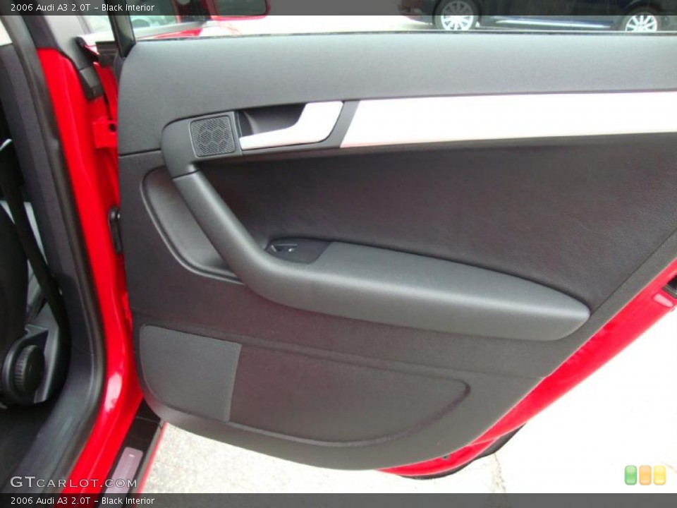 Black Interior Door Panel for the 2006 Audi A3 2.0T #38724615