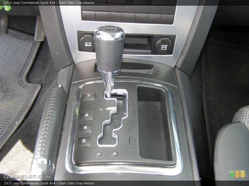 Dark Slate Gray Interior Transmission for the 2010 Jeep Commander Sport 4x4 #38724631