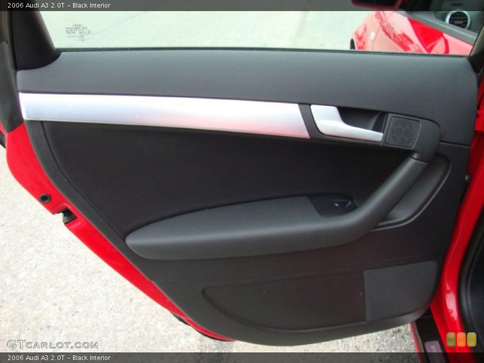 Black Interior Door Panel for the 2006 Audi A3 2.0T #38724651