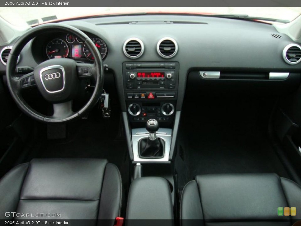 Black Interior Dashboard for the 2006 Audi A3 2.0T #38724663