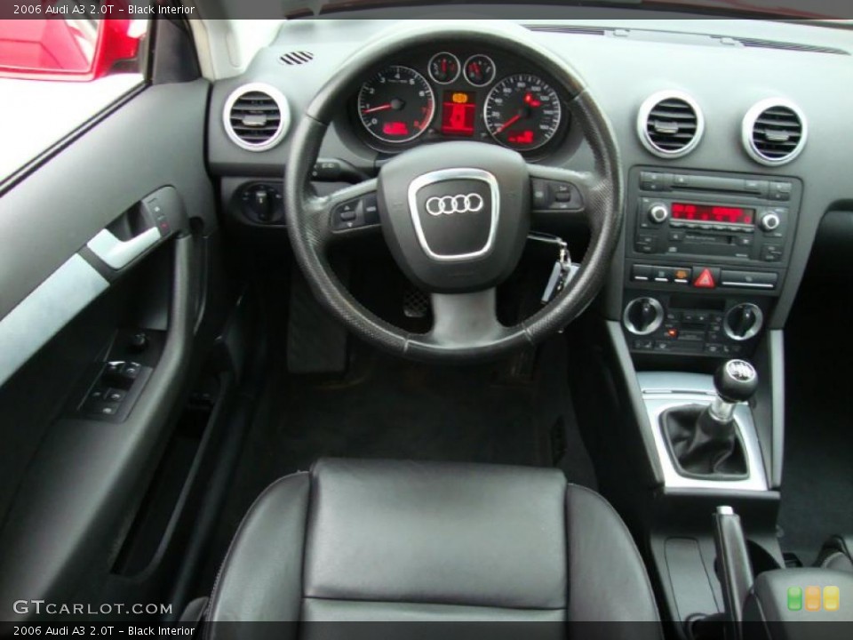 Black Interior Dashboard for the 2006 Audi A3 2.0T #38724679